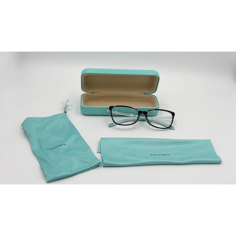 Tiffany & Co TF 2151-F 8055 Eyeglasses Frames 54-17 Blue Return to Love Italy
